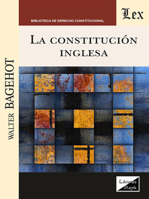 cover image of La constitución ingesa